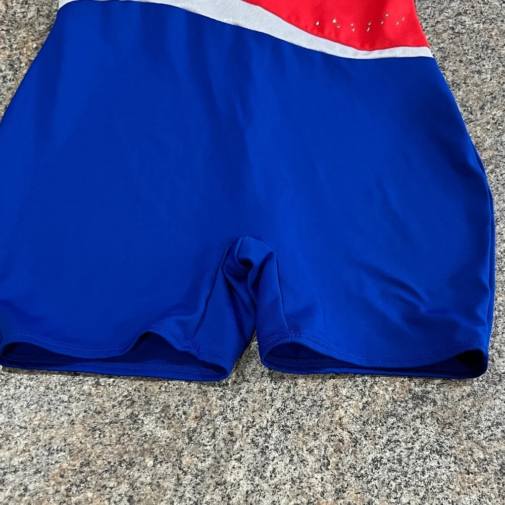 Cat & Jack and Blue Gymnastics Leotard size large 10/12